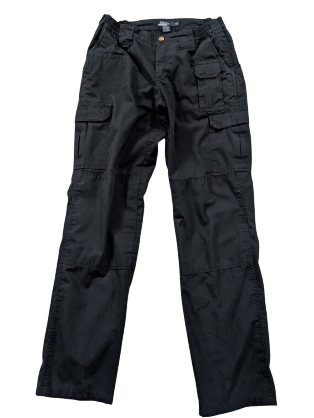 5.11 Tactical Taclite Pro Black Cargo Pants 64360 Womens 8 Long Ripstop